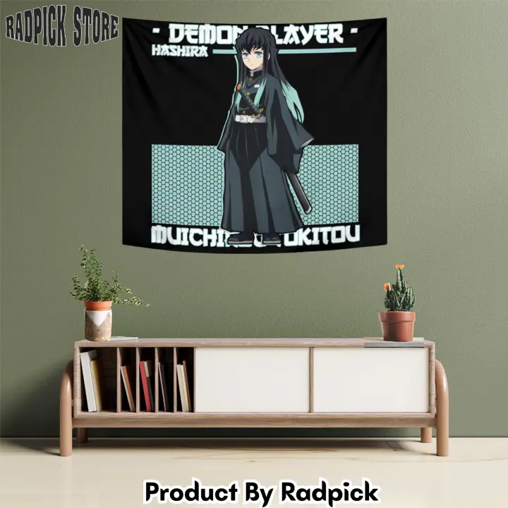 Muichirou tokitou tapestry custom anime wall decor  rp5939953